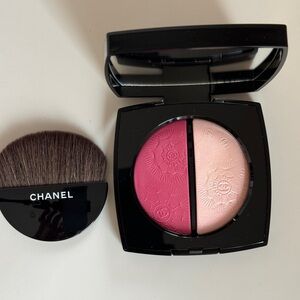 CHANEL Jardin Imaginaire Blush & Highlighter Duo in Light & Berry Limited Ed.